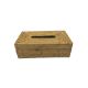 Rattan Tissue Box Cover with Lid - Rectangle