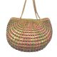 Handmade Water Hyacinth Bag Watermelon design 1