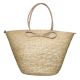 NB Handmade Wheat Straw Tote Bag with Bow